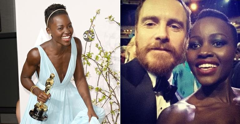 Lupita Nyong'o e Michael Fassbender - Getty Images e Instagram