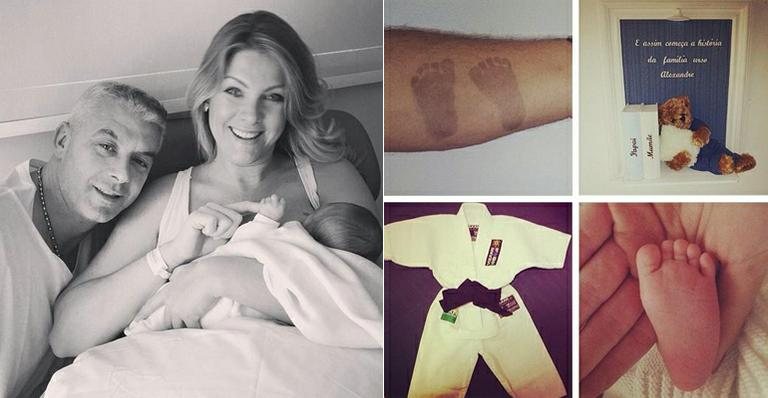 "Hoje começa a melhor semana da minha vida", diz Ana Hickmann após a maternidade - Instagram/Reprodução