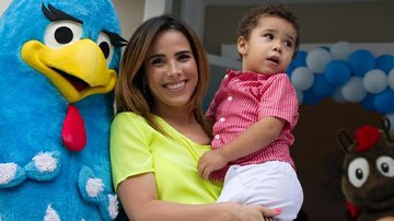 Wanessa com o filho, José Marcus - Paduardo/AgNews