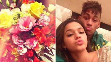 Um mês após terminar namoro, Bruna Marquezine ganha buquê de flores - Instagram/Reprodução