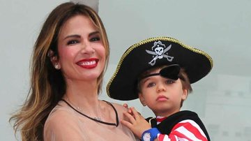 Luciana Gimenez festeja 3 anos de Lorenzo com tema piratas - Manuela Scarpa/Photo Rio News
