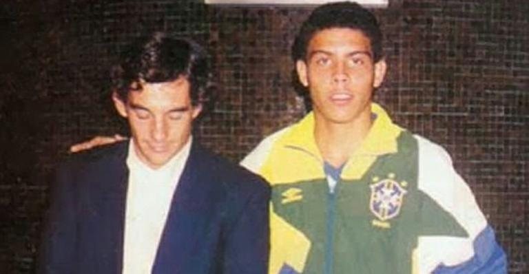 Ronaldo e Ayrton Senna - Instagram/Reprodução