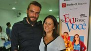 Rodrigo Lombardi com a mulher - Marcello Sá Barretto / AgNews