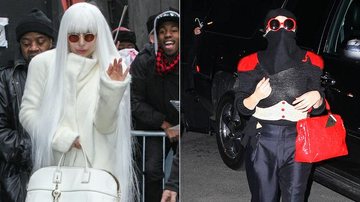 Lady Gaga surge com dois looks bizarros no mesmo dia - AKM-GSI/Splash
