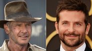 Bradley Cooper pode interpretar novo Indiana Jones nos cinemas - Divulgação e Getty Images