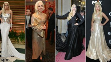 Lady Gaga completa 28 anos; veja seus looks luxuosos - Getty Image