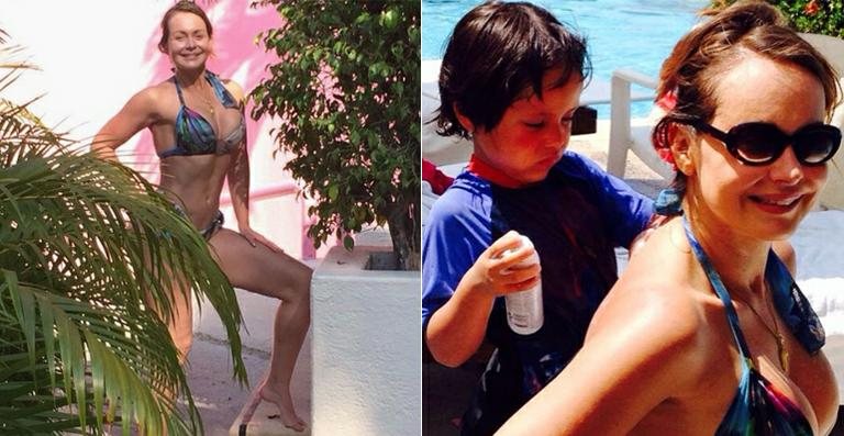 Gabriela Spanic mostra fotos das férias com o filho - Reprodução / Instagram