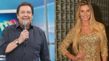 Faustão e Tatiele Polyana - Divulgação/ Globo