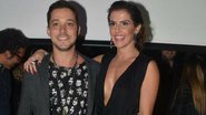 Deborah Secco e o namorado, Bruno Torres, no SPFW - Caio Duran / AgNews