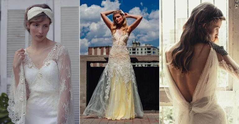 Vestido de noiva: veja modelos de Emannuelle Junqueira - Foto-montagem/ Camila Cornelsen