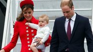Kate Middleton e Príncipe William chegam à Nova Zelândia com o filho, Príncipe George - Getty Images