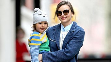 Miranda Kerr passeia com o filho em Nova York - AKM-GSI/Splash