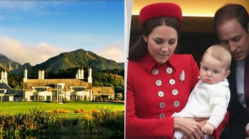 Veja o hotel onde Kate Middleton e William ficaram na Nova Zelândia - Foto-montagem