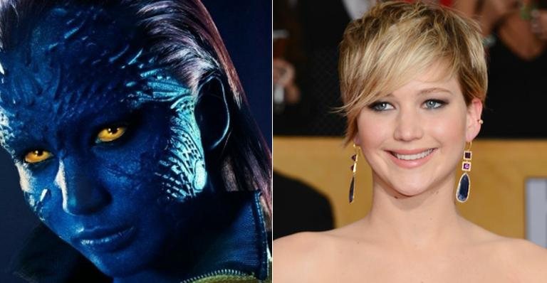 X-Men: personagem de Jennifer Lawrence pode ganhar filme - Foto-montagem