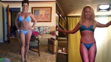 Saiba como Britney Spears afinou a silhueta em um mês - Foto-montagem