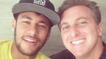 Neymar e Luciano Huck - Reprodução/ Instagram