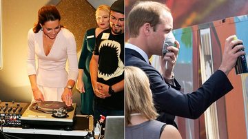 Kate Middleton ataca de DJ na Austrália e Príncipe William grafita muro - Reuters