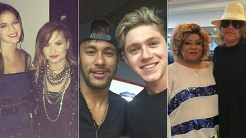 Veja os famosos brasileiros que já tietaram artistas internacionais - Instagram e Twitter/Reprodução
