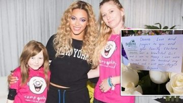 Beyoncé envia carta escrita à mão para família de fã que morreu de câncer - Reprodução/ Facebook