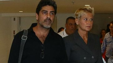 Xuxa e Junno Andrade - Marcello Sá Barreto / Ag. News
