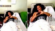 Ariany, bailarina de Latino, se recupera em hospital carioca - Reprodução / Instagram