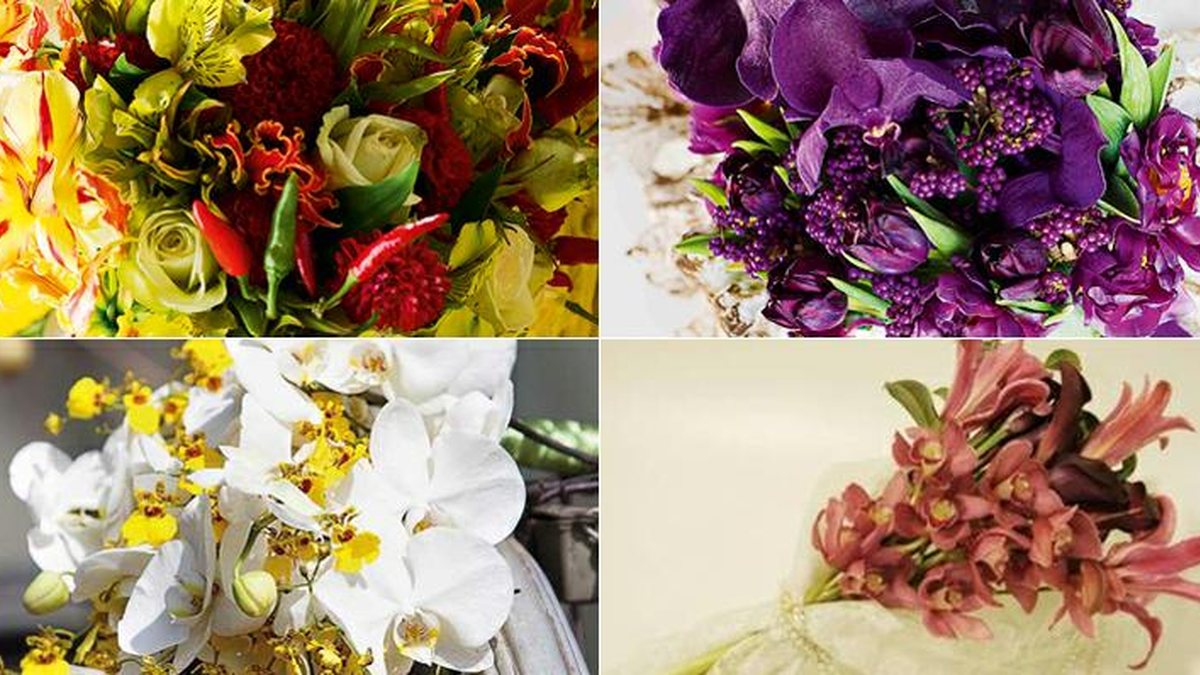 Buquê de noiva: veja 6 dicas para escolher o arranjo com as flores da  estação