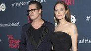 Angelina Jolie erra na maquiagem e surge com pó no rosto - Andrew Kelly/Reuters