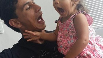 Ganso e a filha Maria Victória - Instagram/Reprodução