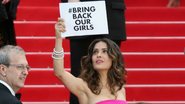 Em Cannes, Salma Hayek pede libertação de meninas sequestradas na Nigéria - Getty Images