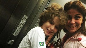 Giovanna Antonelli acorda cedo e faz 'selfie' com o filho Pietro - Instagram/Reprodução