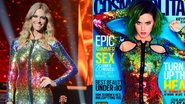 Katy Perry usa mesmo vestido de Fernanda Lima - Divulgação/ Globo / Reprodução