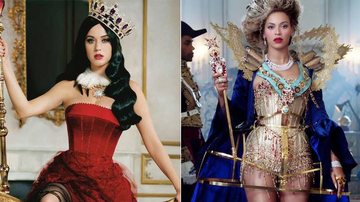 Katy Perry e Beyoncé - Divulgação