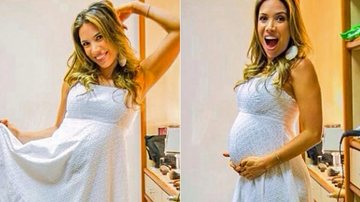 Patrícia Abravanel, grávida de seis meses do primeiro filho, Pedro - Reprodução / Instagram Pessoal