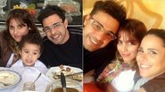 Zezé di Camargo almoça com as filhas e o neto - Reprodução/ Instagram