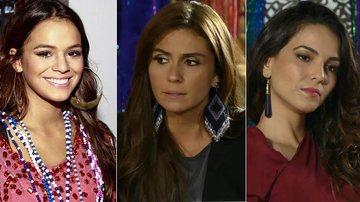 Bruna Marquezine, Giovanna Antonelli e Tainá Müller - AgNews/Reprodução/Globo