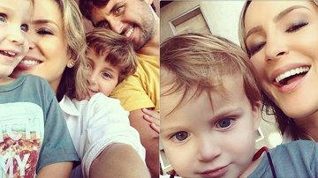 Claudia Leitte com os filhos e o marido - Reprodução / Instagram