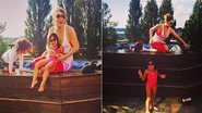 Mariah Carey com os filhos gêmeos - Reprodução / Instagram