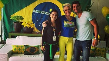 Ana Maria Braga decora a casa para Copa do Mundo - Reprodução/ Instagram