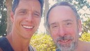 Márcio Garcia posa com Tim Burton, diretor de filmes como Alice no País das Maravilhas - Reprodução Instagram
