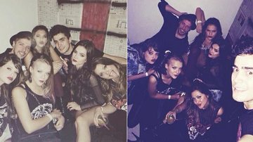 Bruna Marquezine curte festa punk com atores - Instagram/Reprodução