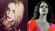 Filha de Kurt Cobain critica cantora Lana Del Rey - Twitter/Reprodução e Getty Images