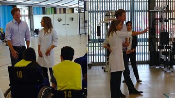 Príncipe Harry visita hospital em Brasília - ukinbrazil/Reprodução