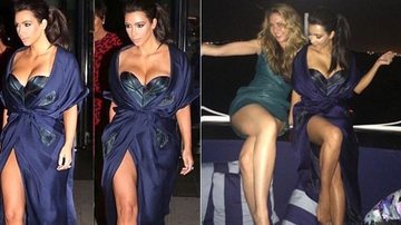 Kim Kardashian usa look ousado no aniversário da irmã - Reprodução/ Instagram