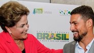Dilma Rousseff e Cauã Reymond - Palácio do Planalto/Reprodução