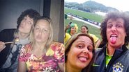 David Luiz e a mãe, Regina Célia - Instagram/Reprodução