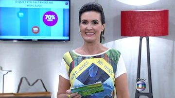 Fátima Bernardes no Encontro - Reprodução / TV Globo