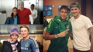David Beckham publica foto ao lado de Neymar ainda criança - Reprodução/ Facebook