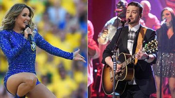 Claudia Leite quer música com Justin Timberlake - Getty Images