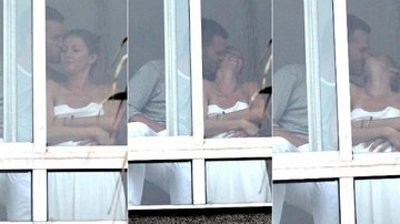 Gisele Bündchen e Tom Brady em hotel no Rio de Janeiro - Henrique Oliveira / AgNews