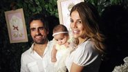 Nivea Stelmann e Marcus Rocha batizam a filha, Bruna - May Biolli/Divulgação